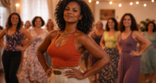 mulheres dançando dança de salão em baile no Brasil