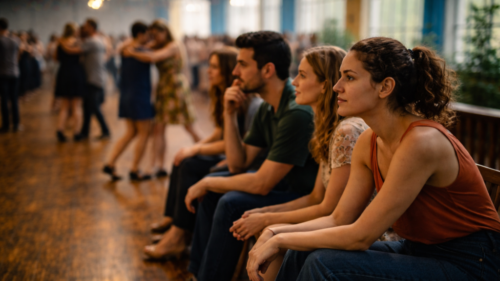 Chá de Cadeira no Salão de Dança: O Que Esse Momento Revela Sobre a Cultura da Dança de Salão?